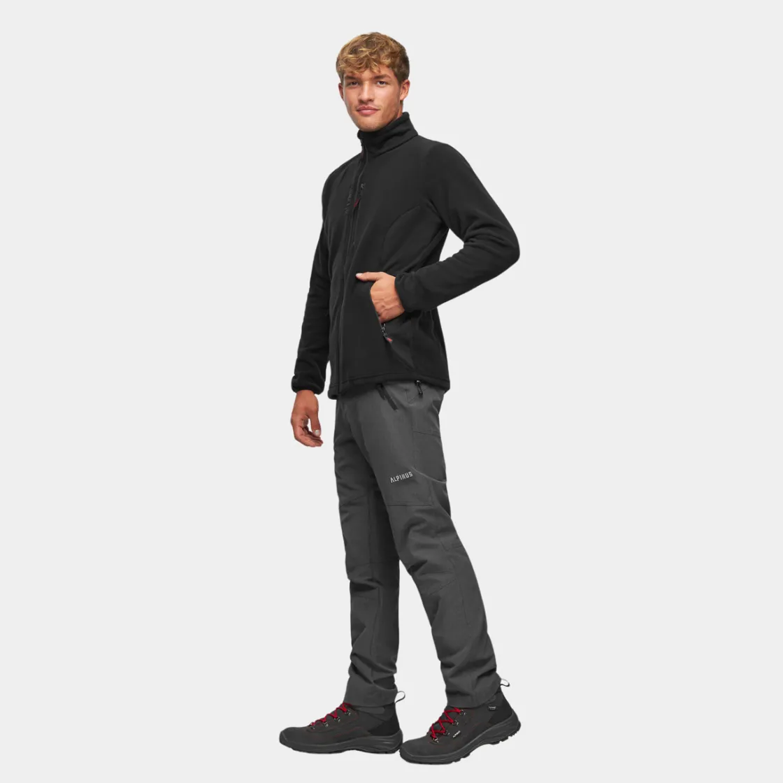 Bluza polarowa męska Caen II 100<Alpinus Sale