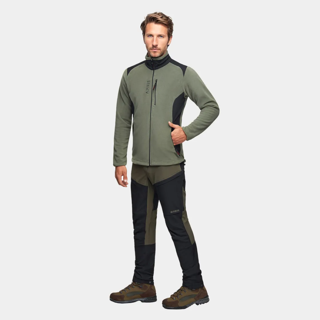 Bluza polarowa męska Caen II 100<Alpinus Sale