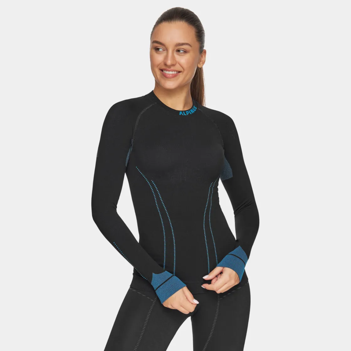 Bluza termoaktywna damska Tactical Base Layer<Alpinus Discount