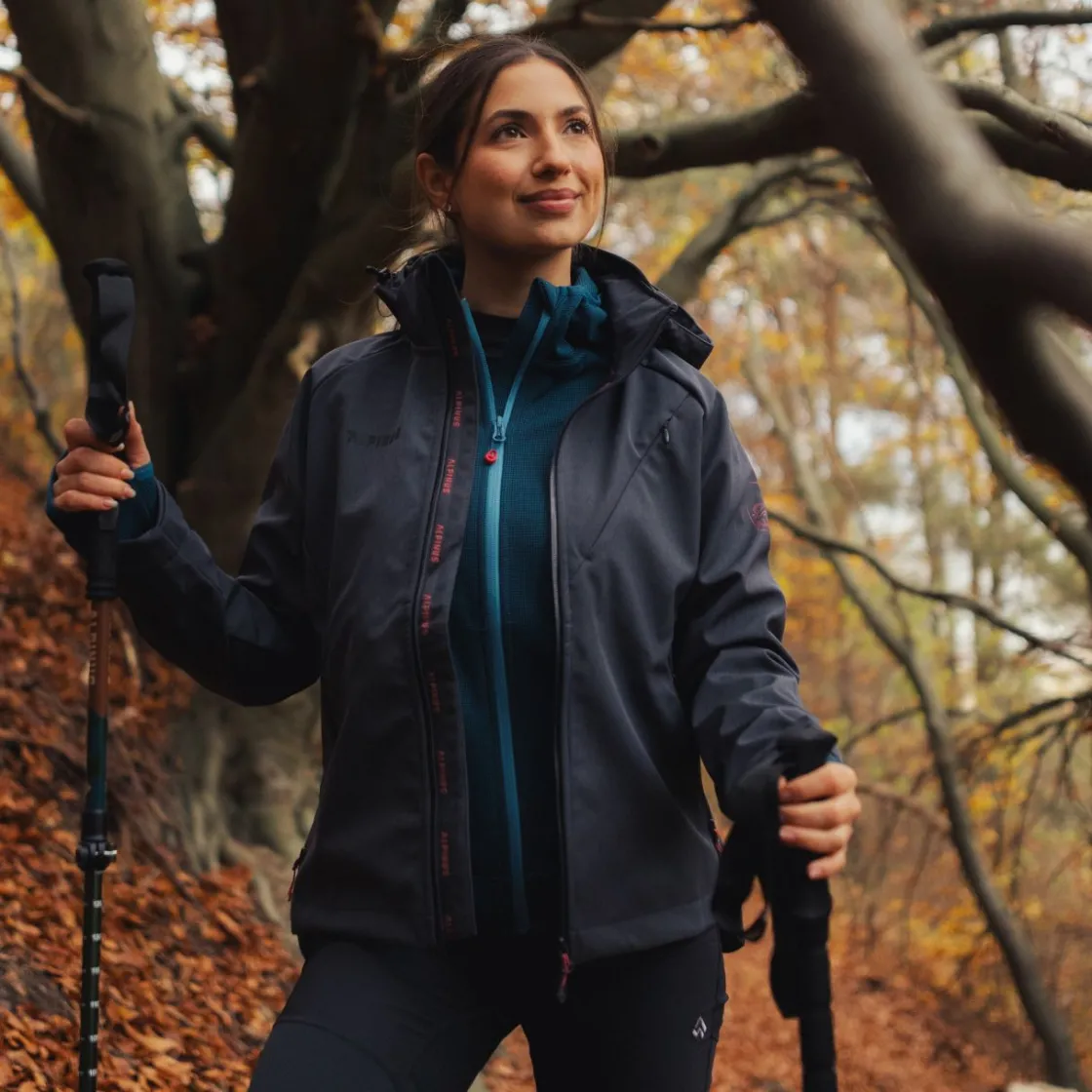 Kurtka damska softshell Minthi<Alpinus