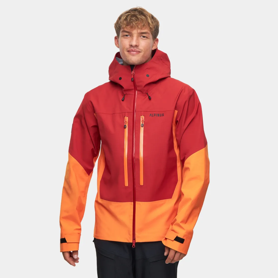 Kurtka męska hardshell 3-warstwowa Besso<Alpinus Online