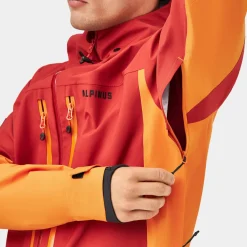Kurtka męska hardshell 3-warstwowa Besso<Alpinus Online