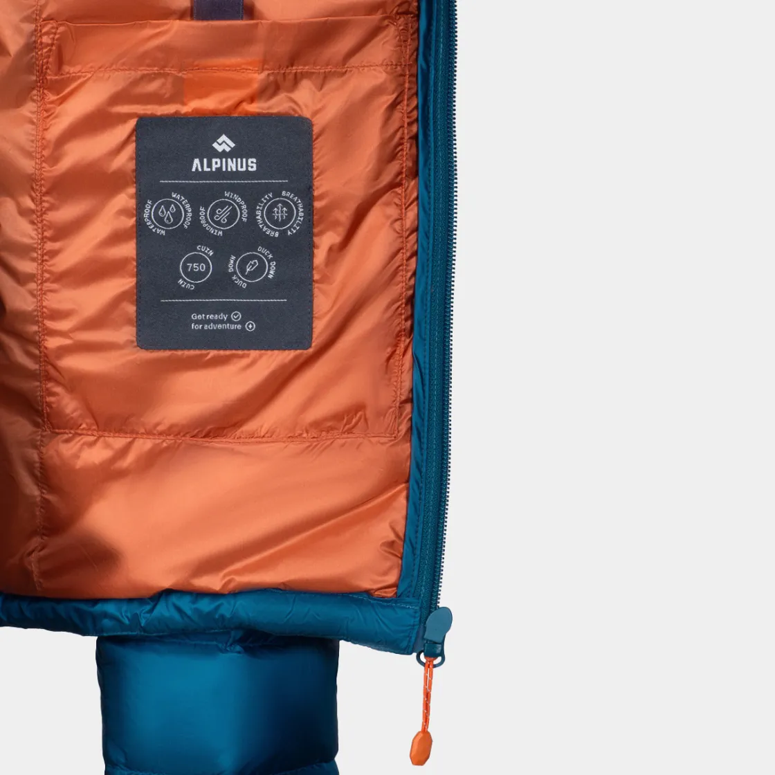 Kurtka męska puchowa Oronaye<Alpinus Discount