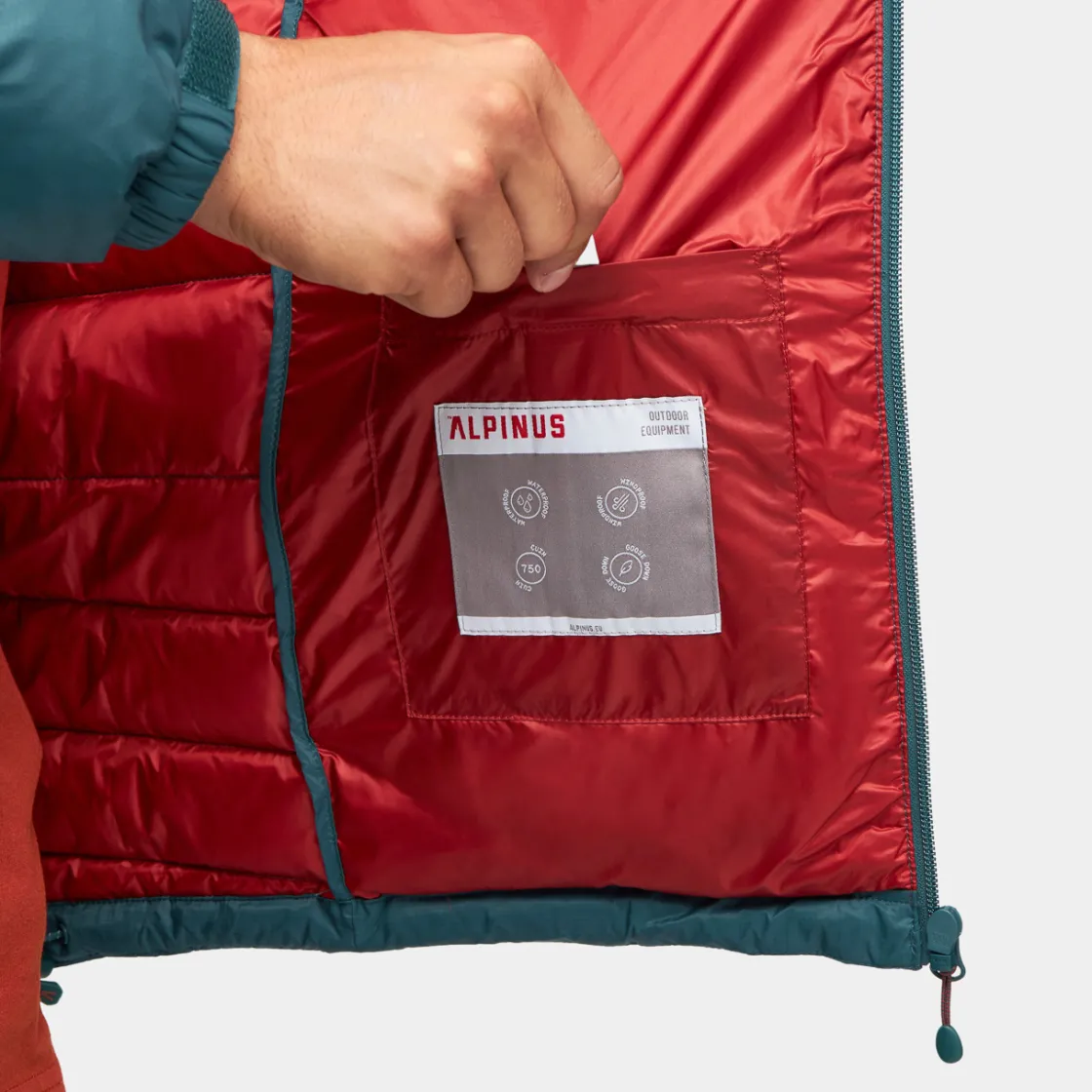 Kurtka męska puchowa Monviso<Alpinus Online